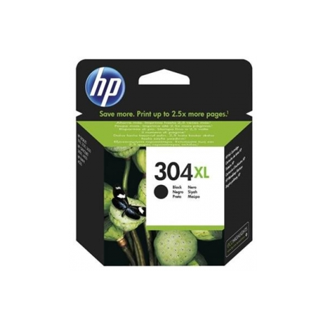 HP 304XL - High Yield - black - original - ink cartridge - for AMP 130; Deskjet 26XX, 37XX; Envy 50XX - 1