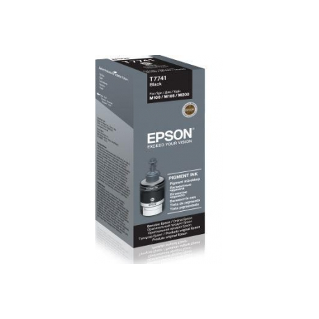Epson T7741 - 140 ml - black - original - ink refill - for Epson L1455, L605, L655, M100 - 0