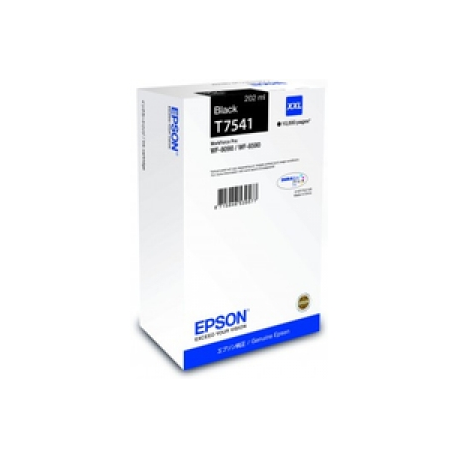 Epson T7541 - 202 ml - XXL size - black - original - ink cartridge - for WorkForce Pro WF-8090, WF-8090 D3TWC, WF-8090DW, WF-8590, WF-8590 D3TWFC, WF-8590DWF - 0