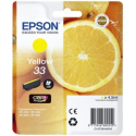 Epson 33 - 4.5 ml - yellow - original - blister - ink cartridge - for Expression Home XP-635, 830; Expression Premium XP-530, 540, 630, 635, 640, 645, 830, 900