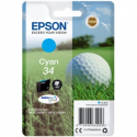 Epson 34 - 4.2 ml - cyan - original - ink cartridge - for WorkForce Pro WF-3720, WF-3720DWF, WF-3725DWF