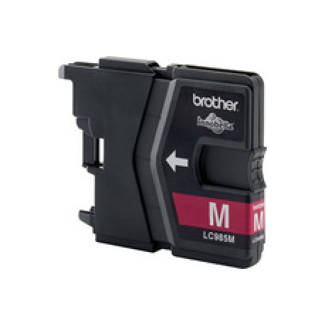 Brother LC985M - 10 ml - magenta - original - ink cartridge - for Brother DCP-J125, DCP-J140, DCP-J315, DCP-J515, MFC-J220, MFC-J265, MFC-J410, MFC-J415 - 0