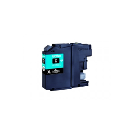 Brother LC125XLC - Super High Yield - cyan - original - ink cartridge - for Brother DCP-J4110, MFC-J4410, J4510, J4610, J4710, J6520, J6720, J6920 - 0