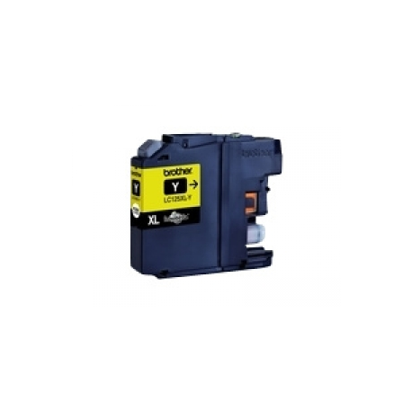 Brother LC125XLY - Super High Yield - yellow - original - ink cartridge - for Brother DCP-J4110, MFC-J4410, J4510, J4610, J4710, J6520, J6720, J6920 - 0