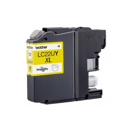 Brother LC22UY - XL - yellow - original - ink cartridge - for Brother DCP-J785DW, DCP-J785DWXL, MFC-J985DW; INKvestment Work Smart MFC-J985DW - 3
