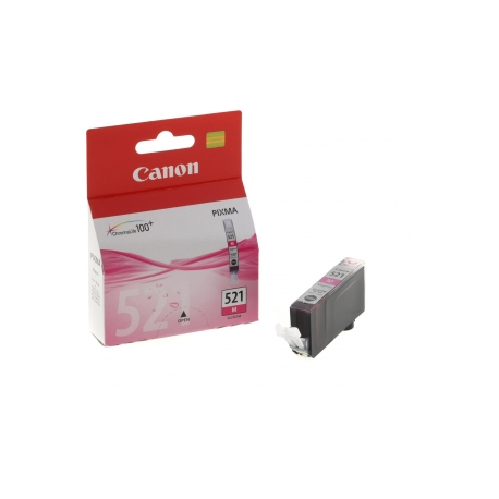 Canon CLI-521M - 9 ml - magenta - original - ink tank - for PIXMA iP3600, iP4700, MP540, MP550, MP560, MP620, MP630, MP640, MP980, MP990, MX860, MX870 - 0