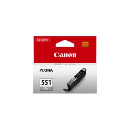 Canon CLI-551GY - 7 ml - grey - original - ink tank - for PIXMA iP8750, iX6850, MG5655, MG6350, MG7150, MG7150 MONSTER UNIVERSITY Edition, MG7550 - 0