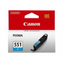 Canon CLI-551C - 7 ml - cyan - original - ink tank - for PIXMA iP8750, iX6850, MG5550, MG5650, MG5655, MG6450, MG6650, MG7150, MG7550, MX725, MX925