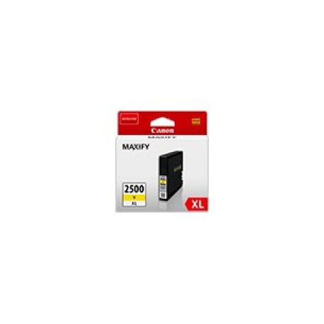 Canon PGI-2500XL Y - 19.3 ml - High Yield - yellow - original - ink tank - for MAXIFY iB4050, iB4150, MB5050, MB5150, MB5155, MB5350, MB5450, MB5455 - 0