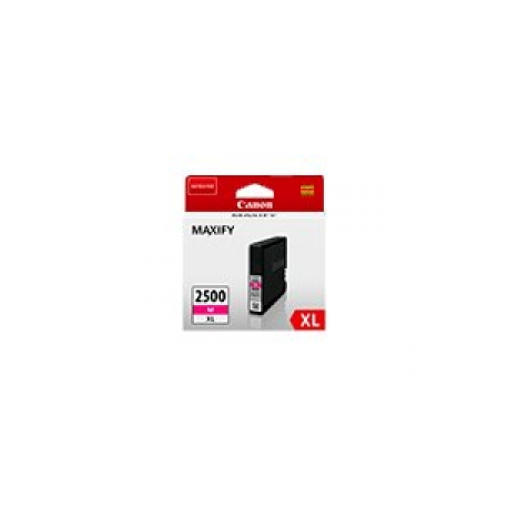 Canon PGI-2500XL M - 19.3 ml - magenta - original - ink tank - for MAXIFY iB4050, iB4150, MB5050, MB5150, MB5155, MB5350, MB5450, MB5455 - 0