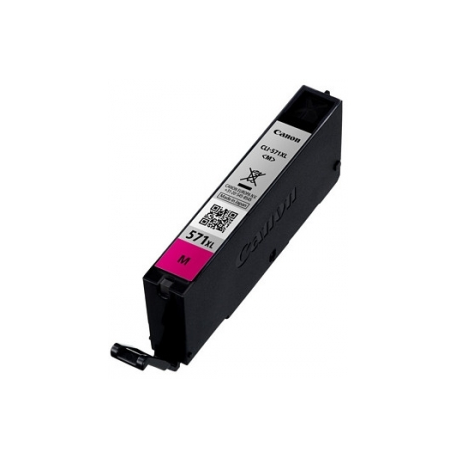 Canon CLI-571M XL - 11 ml - High Yield - magenta - original - ink tank - for PIXMA TS5051, TS5053, TS5055, TS6050, TS6051, TS6052, TS8051, TS8052, TS9050, TS9055 - 1
