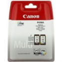 Canon PG-545 XL / CL-546XL Photo Value Pack - 2-pack - High Yield - black, colour (cyan, magenta, yellow) - original - 100 x 150 mm 50 sheet(s) blister - ink cartridge  /  paper kit - for PIXMA TR4551, TR4650, TR4651, TS3350, TS3351, TS3352, TS3355, TS3450, TS3451, TS3452