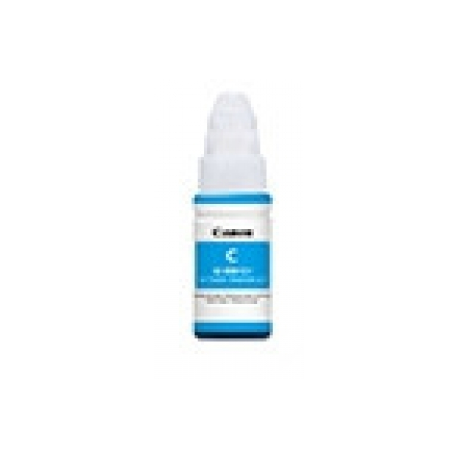 Canon GI 490 C - 70 ml - cyan - original - ink refill - for PIXMA G1400, G1410, G1411, G2400, G2410, G3400, G3411, G3415, G4400, G4411 - 1