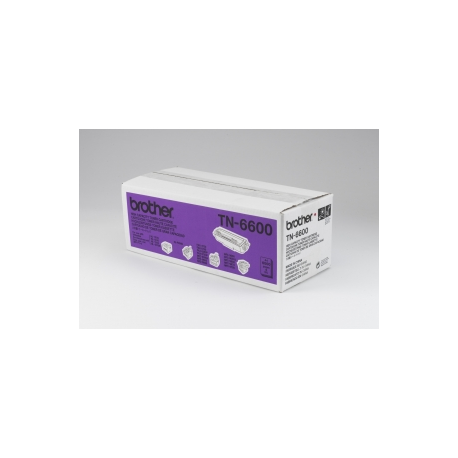 Brother TN-6600 - Black - original - toner cartridge - for Brother HL-1030, 1230, 1240, 1250, 1270, 1430, 1440, 1450, 1470, P2500, MFC-8300, 9600 - 1