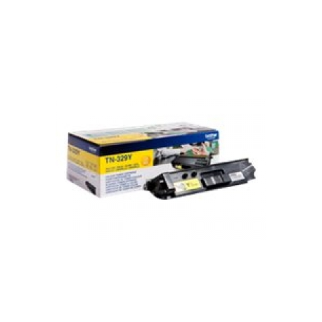 Brother TN329Y - Yellow - original - toner cartridge - for Brother DCP-L8450CDW, HL-L8350CDW, HL-L8350CDWT, MFC-L8850CDW - 0