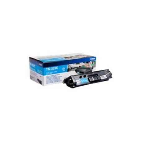 Brother TN329C - Cyan - original - toner cartridge - for Brother DCP-L8450CDW, HL-L8350CDW, HL-L8350CDWT, MFC-L8850CDW - 0