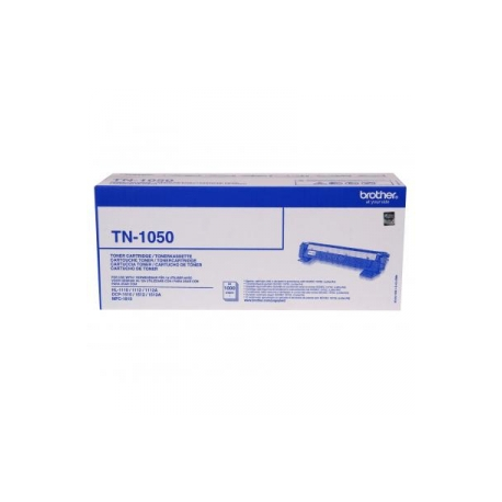 Brother TN1050 - Black - original - toner cartridge - for Brother DCP-1510, 1512, 1610, 1612, HL-1110, 1112, 1210, 1212, MFC-1810, 1910 - 0