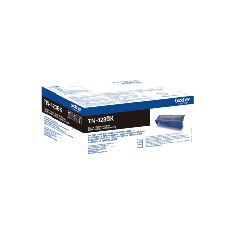 Brother TN423BK - Jumbo Yield - black - original - toner cartridge - for Brother DCP-L8410, HL-L8260, HL-L8360, MFC-L8690, MFC-L8900 - 2