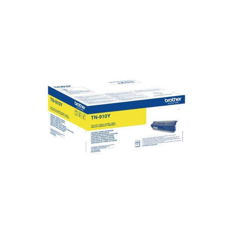 Brother TN910Y - Ultra Jumbo - yellow - original - toner cartridge - for Brother HL-L9300, HL-L9310, MFC-L9570 - 0