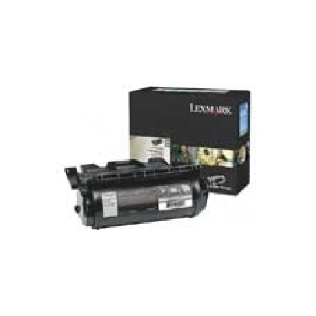 Lexmark - High Yield - black - original - remanufactured - toner cartridge - for Lexmark T640, T642, T644, X642, X644, X646 - 0
