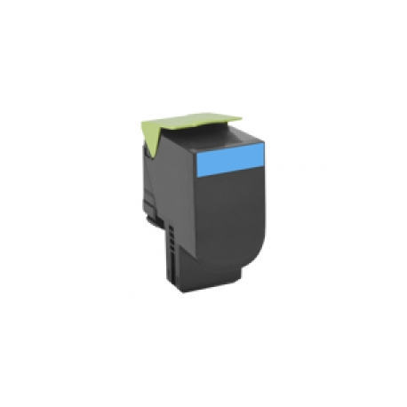 Lexmark 702HC - High Yield - cyan - original - toner cartridge LCCP, LRP - for Lexmark CS310dn, CS310n, CS410dn, CS410dtn, CS410n, CS510de, CS510dte - 0