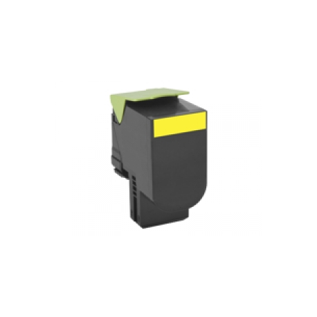 Lexmark 802Y - Yellow - original - toner cartridge LCCP, LRP - for Lexmark CX310dn, CX310n, CX410de, CX410dte, CX410e, CX510de, CX510dhe, CX510dthe - 0