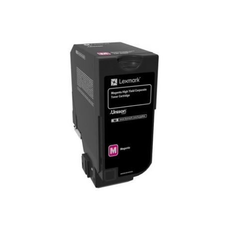 Lexmark - High Yield - magenta - original - toner cartridge LCCP, Lexmark Corporate - for Lexmark CS725de, CS725dte - 1