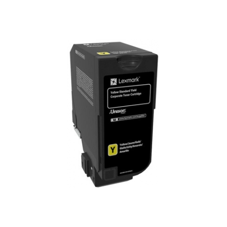 Lexmark - Yellow - original - toner cartridge LCCP, Lexmark Corporate - for Lexmark CS720de, CS720dte, CS725de, CS725dte, CX725de, CX725dhe, CX725dthe - 0