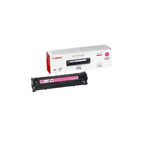 Canon 716 Magenta - Magenta - original - toner cartridge - for i-SENSYS LBP5050, LBP5050N, MF8030CN, MF8040Cn, MF8050CN, MF8080Cw - 0