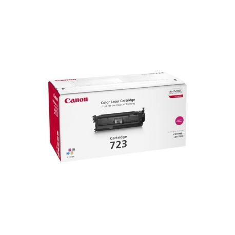 Canon 723 M - Magenta - original - toner cartridge - for i-SENSYS LBP7750Cdn - 2