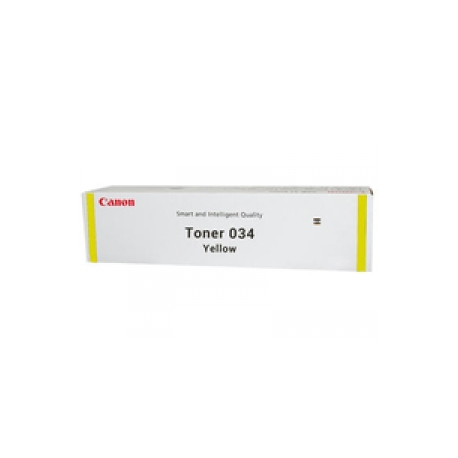 Canon 034 - Yellow - original - toner cartridge - for ImageCLASS MF810Cdn, MF820Cdn; imageRUNNER C1225, C1225iF - 0