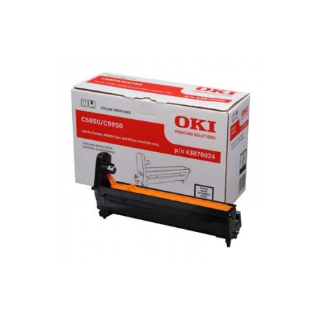 OKI - Black - original - drum kit - for OKI MC560dn, MC560n; C5850dn, 5850n, 5950cdtn, 5950dn, 5950dtn, 5950n - 0