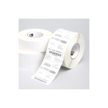 Zebra Z-Perform 1000T - Matte - permanent acrylic adhesive - white - 50.8 x 82.6 mm 16440 label(s) (6 roll(s) x 2740) paper - for PAX 110; TLP 2746; Xi Series 110, 140, 170, 90, 96; Z Series Z4Mplus, Z6Mplus - 0