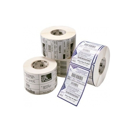 Zebra Z-Ultimate 3000T - Polyester - glossy - permanent adhesive - white - 101.6 x 152.4 mm 5728 label(s) (4 roll(s) x 1432) tape - for S Series 160; Xi Series 170, 220; Z Series Z6000, Z6M, Z6Mplus - 0