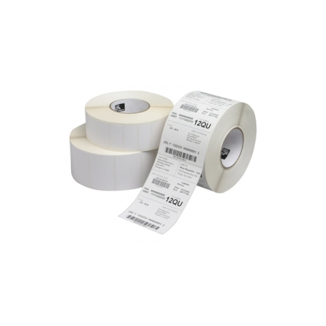 Zebra Z-Perform 1000T - Paper - permanent adhesive - uncoated - 48 x 35 mm 44900 label(s) (10 roll(s) x 4490) labels - for Zebra 110, 140, 220, Z4Mplus, Z6MPlus, ZM400, ZM600; Xi Series 140, 170; Z Series ZM600 - 0