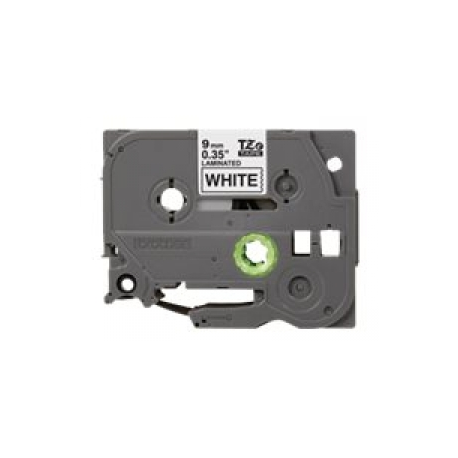 Brother TZe-221 - Standard adhesive - black on white - Roll (0.9 cm x 8 m) 1 cassette(s) laminated tape - for Brother PT-D210, D600, H110; P-Touch PT-1005, 1880, E800, H110; P-Touch Cube Plus PT-P710 - 3