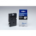 Brother - Black, white - Roll (0.9 cm) 1 cassette(s) laminated tape - for P-Touch PT-15, PT-20, PT-2000, PT-3000, PT-500, PT-5000, PT-6, PT-8, PT-8E