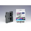 Brother TX211 - Black on white - Roll (0.6 cm x 15 m) 1 cassette(s) laminated tape - for P-Touch PT-7000, PT-8000, PT-PC