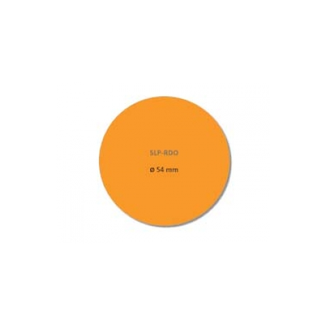 Seiko Instruments SLP-RDO - Orange - 54 mm round 120 label(s) (1 roll(s) x 120) round labels - for Smart Label Printer 440, 440 Office Administration Pack, 450, 620, 650, 650SE - 0