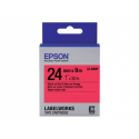 Epson LabelWorks LK-6RBP - Black on red - Roll (2.4 cm x 9 m) 1 cassette(s) label tape - for LabelWorks LW-1000, LW-600, LW-700, LW-900, LW-Z5000, LW-Z5010, LW-Z700, LW-Z710, LW-Z900
