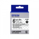 Epson LabelWorks LK-2TBN - Black on clear - Roll (0.6 cm x 9 m) 1 cassette(s) label tape - for LabelWorks LW-1000, 300, 400, 600, 700, 900, K400, Z5000, Z5010, Z700, Z710, Z900