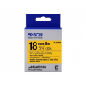 Epson LabelWorks LK-5YBW - Black on yellow - Roll (1.8 cm x 9 m) 1 cassette(s) label tape - for LabelWorks LW-1000, 400, 600, 700, 900, K400, Z5000, Z5010, Z700, Z710, Z900