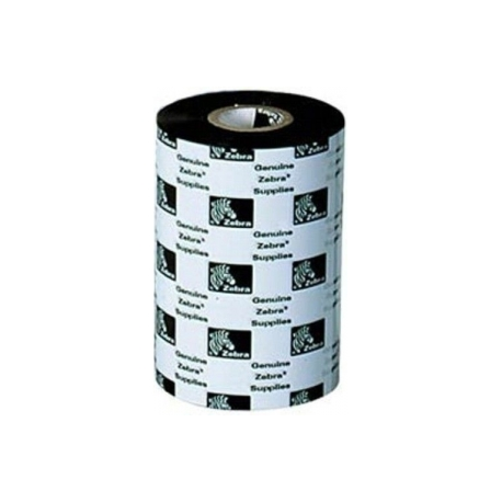 Zebra 5095 Resin - Black - 110 mm x 74 m - print ink ribbon refill (thermal transfer) (pack of 12) - for Zebra GX420, R2844, R402; GK Series GK420; G-Series GC420; GX Series GX430; TLP 2844, 38XX - 0