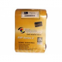 Zebra ix Series YMCKOK - Colour (cyan, magenta, yellow, resin black, clear overcoat) - print ribbon (colour) - for ZXP Series 3, 3 QuikCard ID Solution
