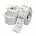 Zebra ZipShip Z-Select 2000T - Paper - permanent adhesive - white - 75 x 35 mm 5280 label(s) (3 roll(s) x 1760) labels - with 3 x Zebra ZipShip 3200 Wax / Resin ribbon (84 mm) - for TLP 2844; Zebra GX420t; GK Series GK420t; G-Series GC420t; TLP 2844, 2844-Z