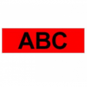 Brother TX - Black on red - Roll (2.4 cm) 1 cassette(s) laminated tape - for P-Touch PT-30, PT-7000, PT-8000, PT-PC