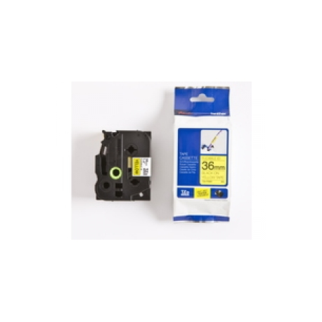 Brother TZe-FX661 - Black on yellow - Roll (3.6 cm x 8 m) 1 cassette(s) flexible tape - for P-Touch PT-3600, 530, 550, 9200, 9400, 9500, 9600, 9700, 9800, D800, E800, P900, P950 - 0
