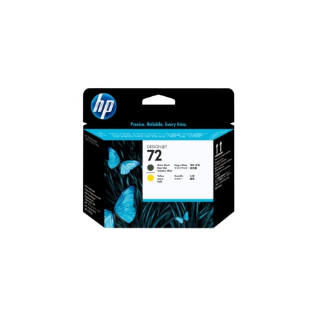 HP 72 - Yellow, matte black - printhead - for DesignJet HD Pro MFP, SD Pro MFP, T1100, T1120, T1200, T1300, T2300, T770, T790, T795 - 1