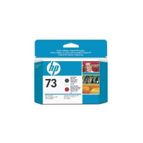 HP 73 - Matte black, chromatic red - printhead - for DesignJet Z3200, Z3200ps - 0