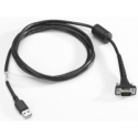 Zebra - USB  /  serial cable - USB (M) to DB-15 (M) - thumbscrews - for Zebra MC92N0